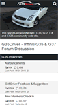 Mobile Screenshot of g35driver.com